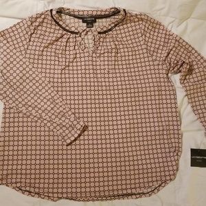NWT Liz Claiborne Career Woman long sleeved blouse